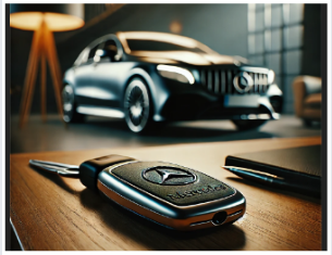 Las llaves de coche mercedes hoy en día