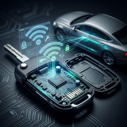 Cómo funciona una llave con transponder