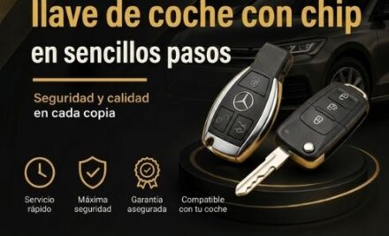 Como duplicar una llave de coche con chip​