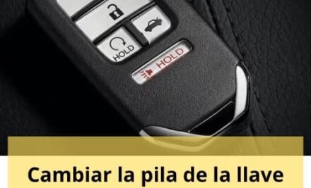 Cambiar pila llave honda civic​