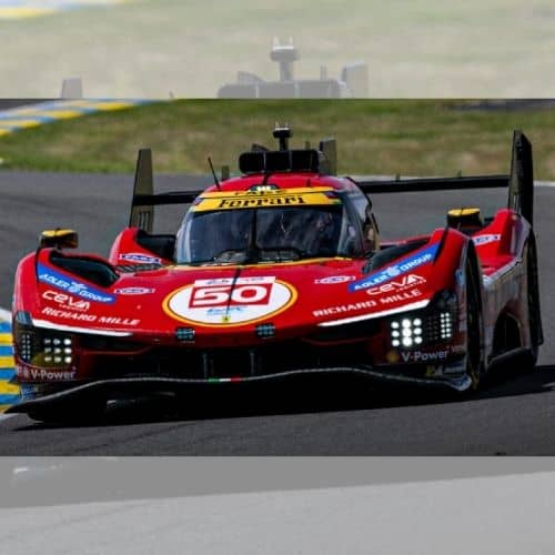Miguel Molina se retira en las 24 Hours of Le Mans tras un inesperado problema en pista