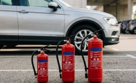 ¿De qué tamaño dede ser el extintor para mi coche?