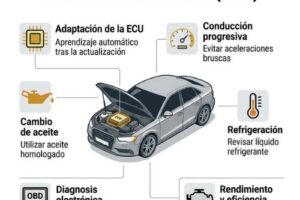 Adaptación despues de actualizar centralita motor