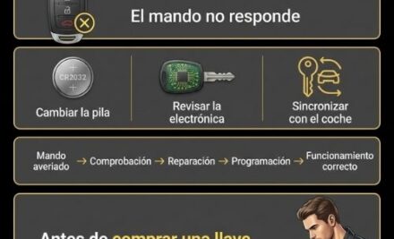 Qué hacer si el mando del coche se desconfigura o falla